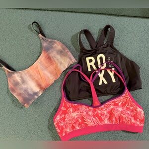 3x athletic baving suite tops for one price